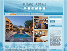 Tablet Screenshot of leecountysportshousing.org